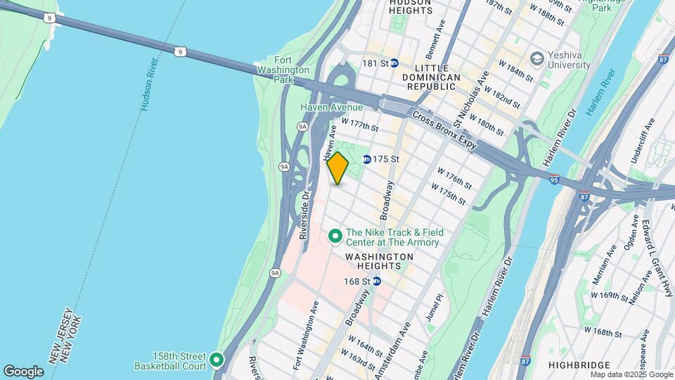 720 W 172nd St Mapa y Detalles de la Ubicación