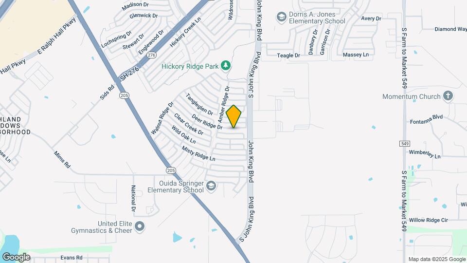 3047 Deer Ridge Dr Map and Location Details