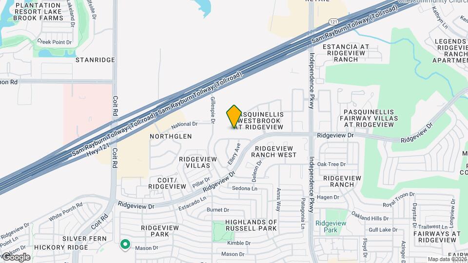 3280 Tarrant Ln Mapa y Detalles de la Ubicación