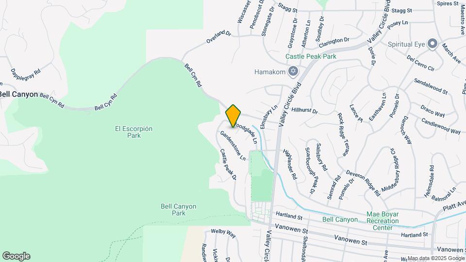7101 Shadow Ridge Ct Map and Location Details
