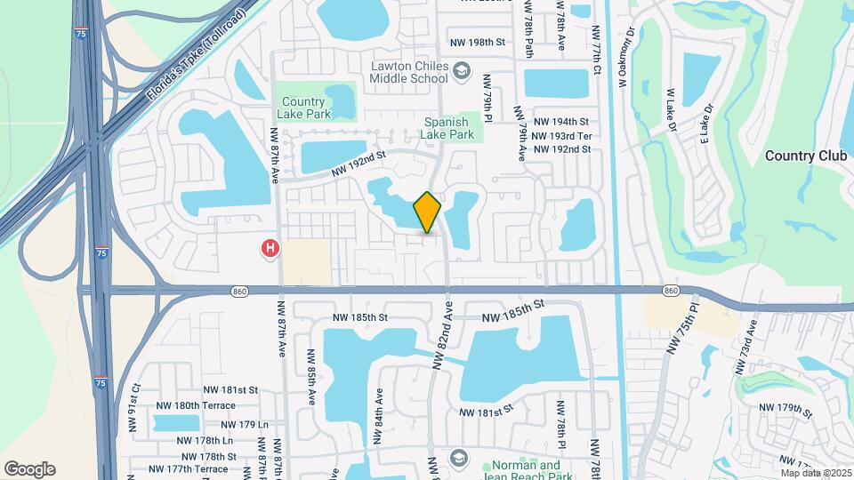 18847 NW 82nd Pl Map and Location Details