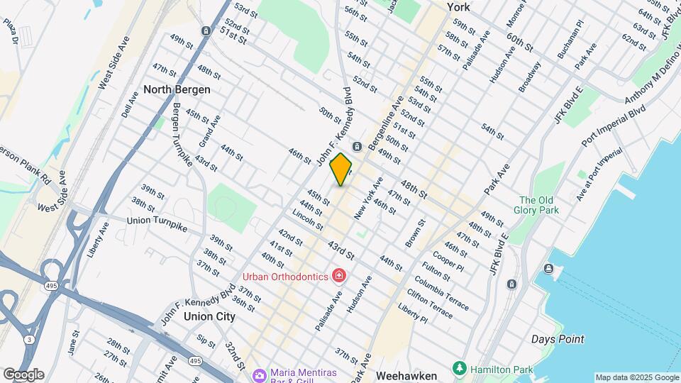 4523 Bergenline Ave Map and Location Details