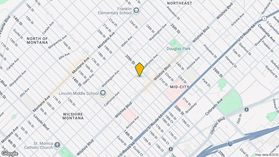 1115 19th St Map and Location Details