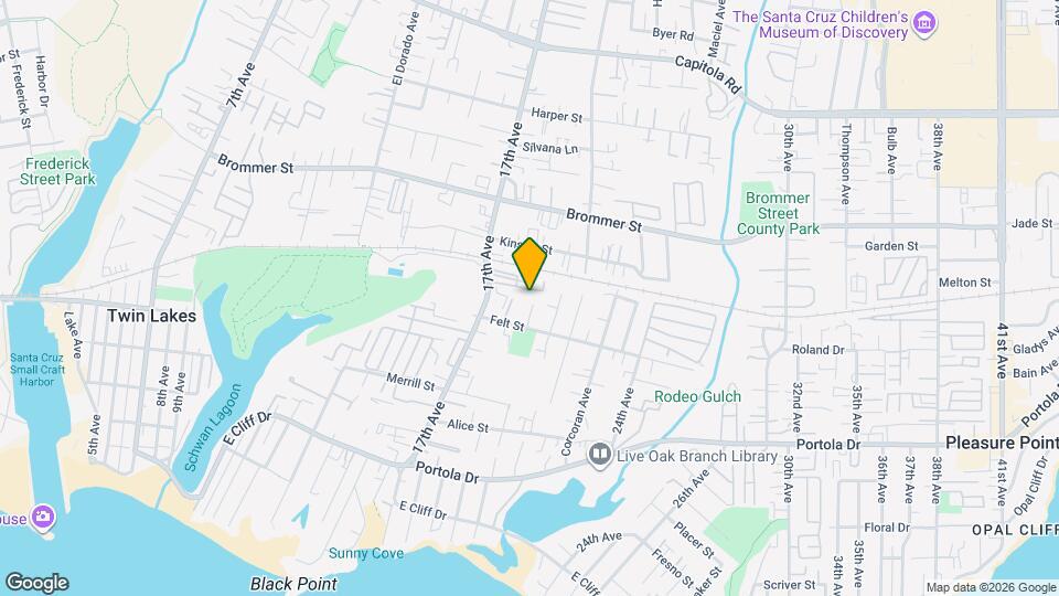 917 Aloha Ln Map and Location Details