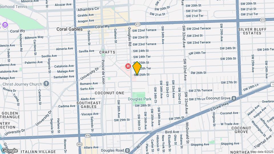 3680 SW 26th St Map and Location Details