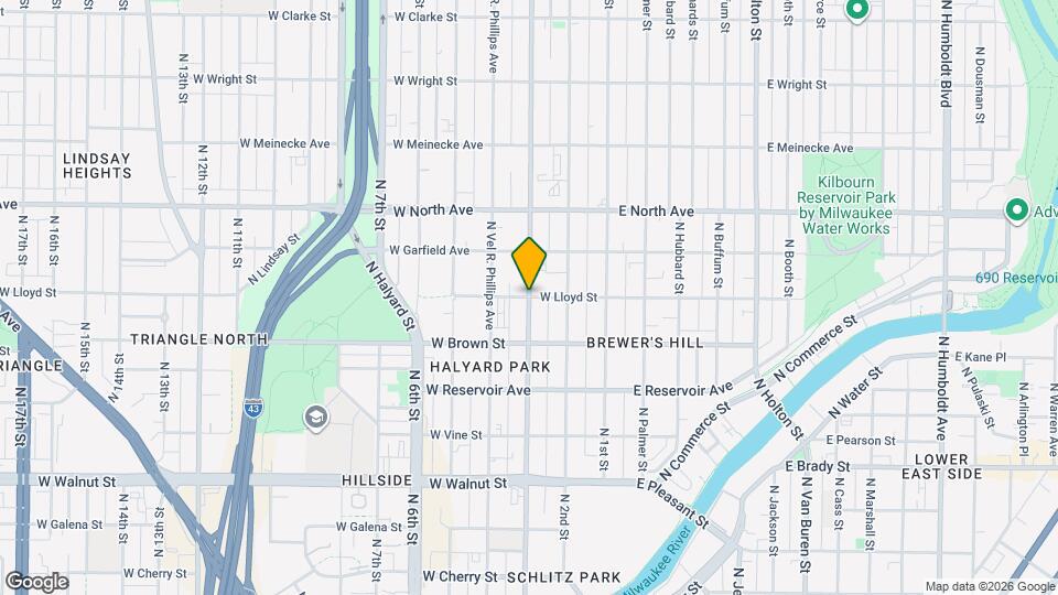Brewers Hill Apartments Map and Location Details