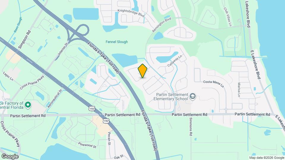 2620 Willow Glen Cir Map and Location Details