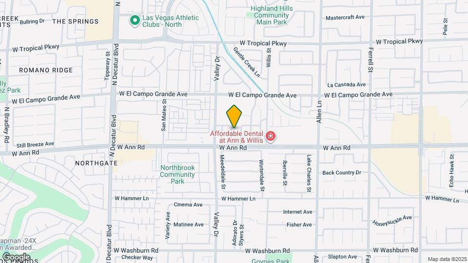 5628 Granville Lake St Map and Location Details