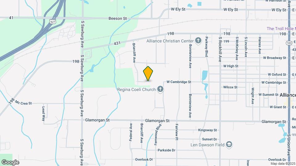 1344 W Cambridge St Map and Location Details