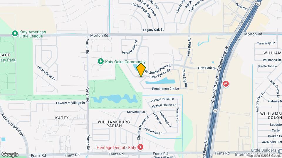 2615 Saw Palmetto Trail Map and Location Details
