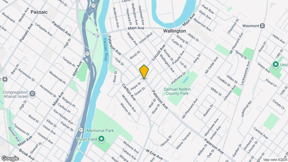 832 Paterson Ave, Unit 1st floor Mapa y Detalles de la Ubicación