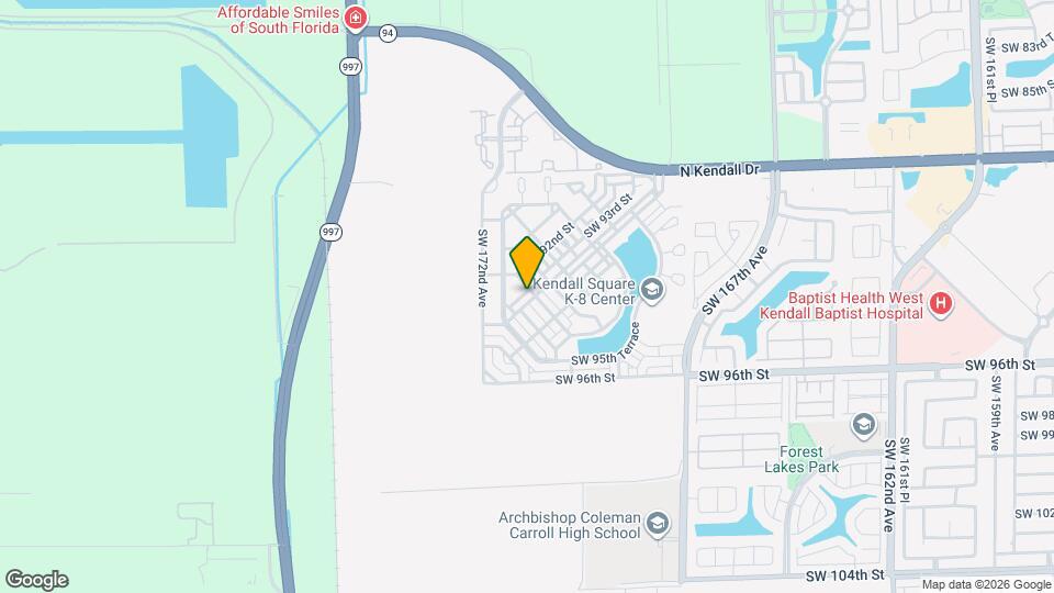 17089 SW 93rd St Map and Location Details