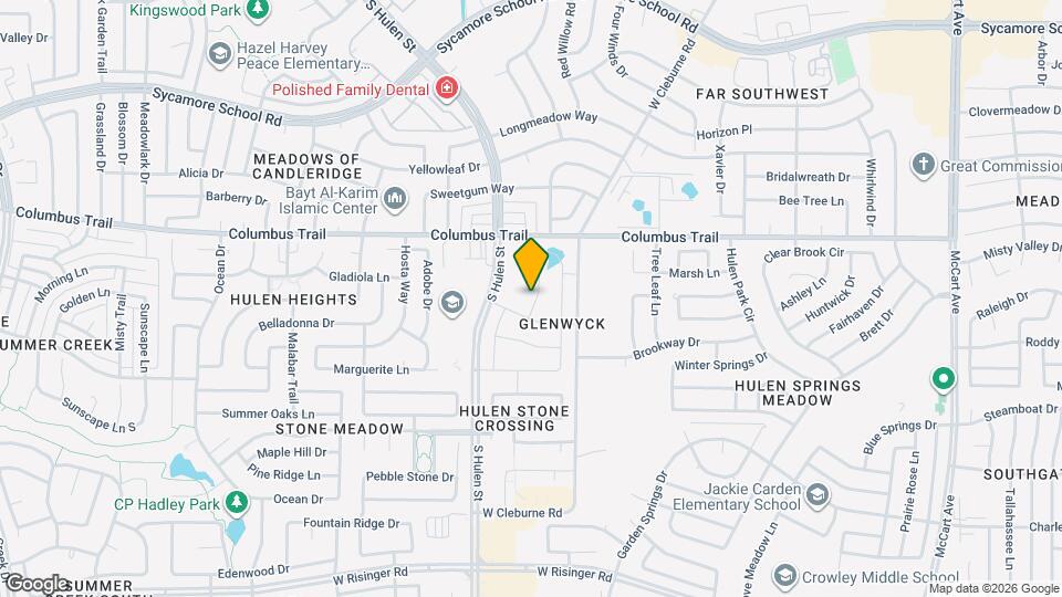 7948 Mosspark Ln Map and Location Details
