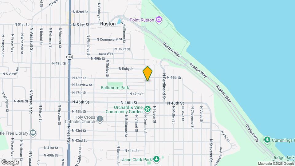 4719 N Orchard St Map and Location Details