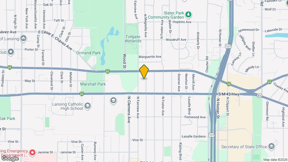 807 N Magnolia Ave Map and Location Details