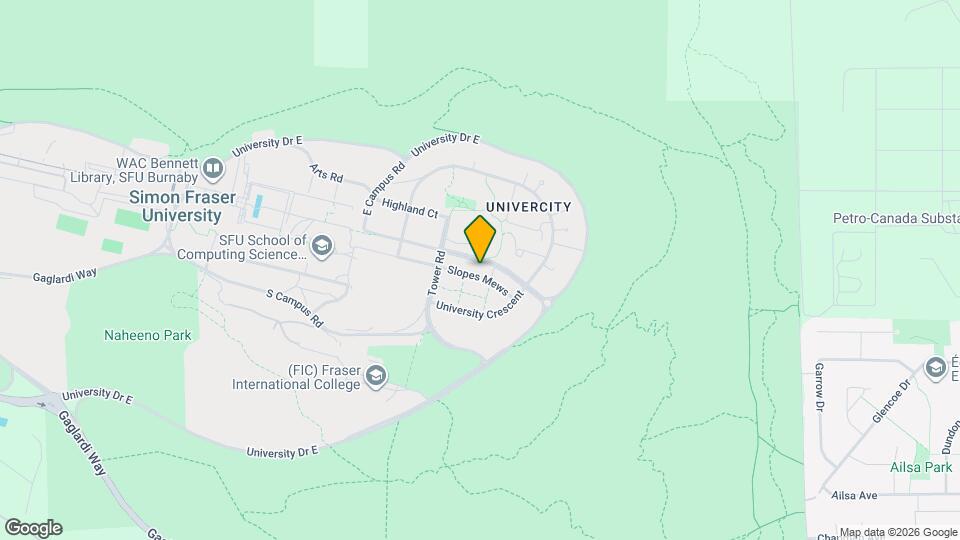 9250 University High St, Unit 110 Map and Location Details