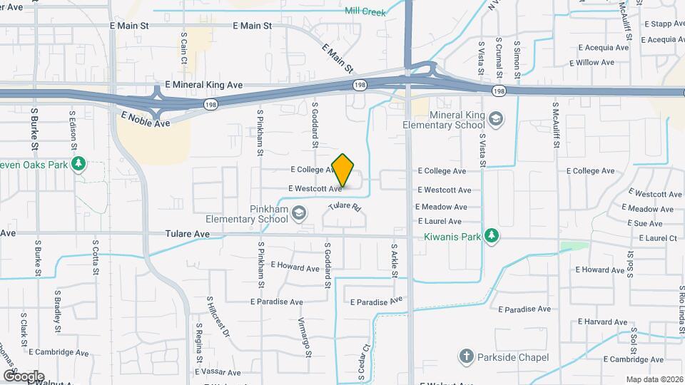 2521 E Westcott Ave Map and Location Details