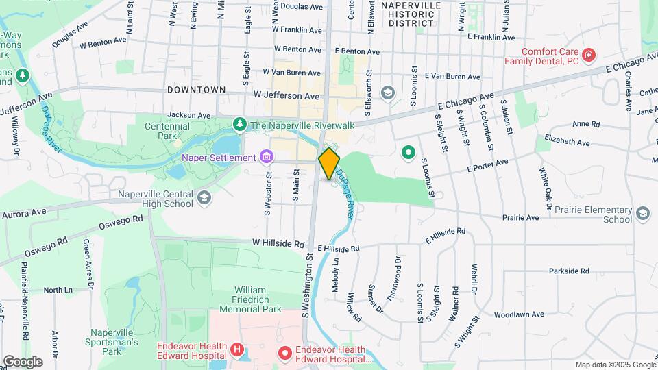 520 S Washington St Map and Location Details