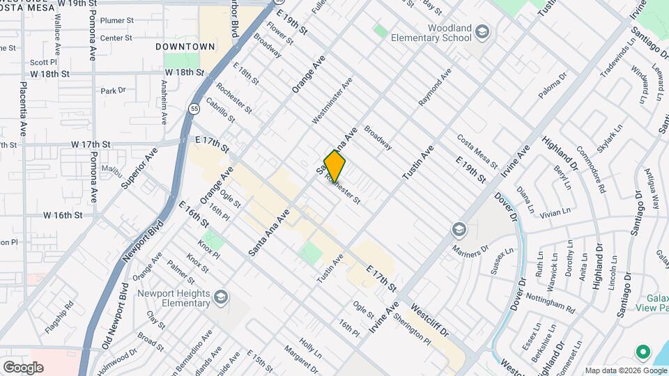 329 Rochester St, Unit A Mapa y Detalles de la Ubicación