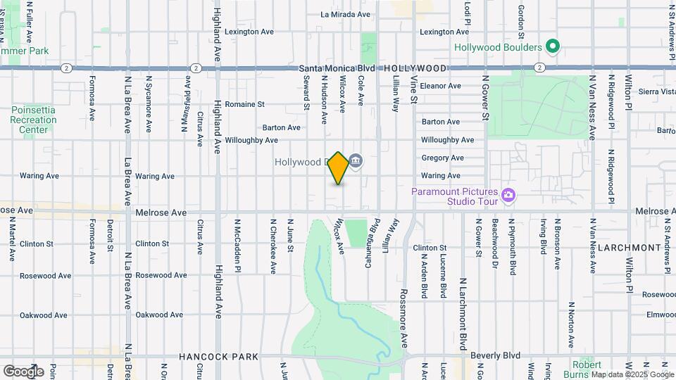 741 Wilcox Ave Map and Location Details