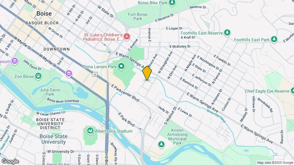 720 E Lenz Ln Mapa y Detalles de la Ubicación