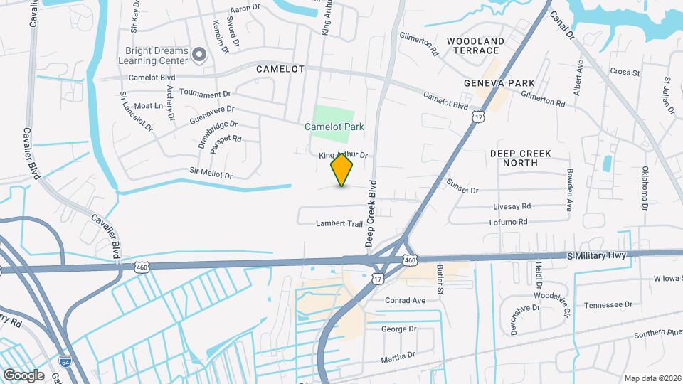 2825 N Creek Dr Map and Location Details