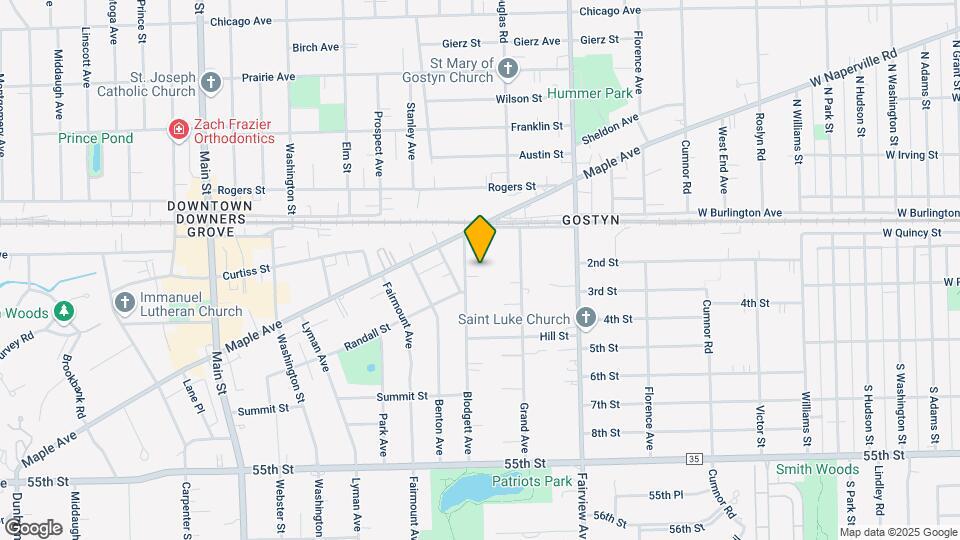 5125 Blodgett Map and Location Details