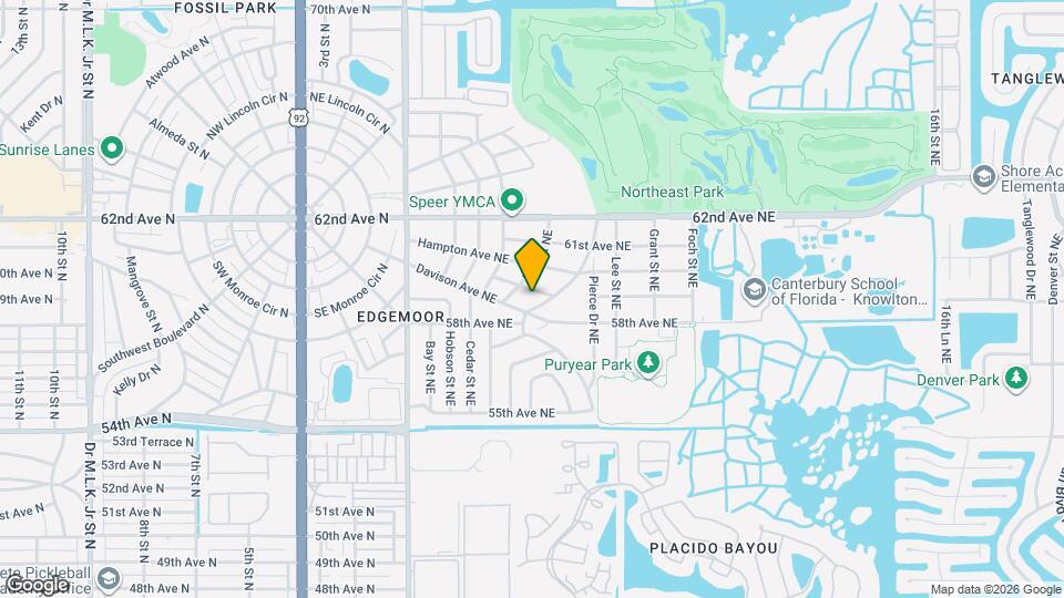 5816 Woodrow Wilson Blvd NE Map and Location Details