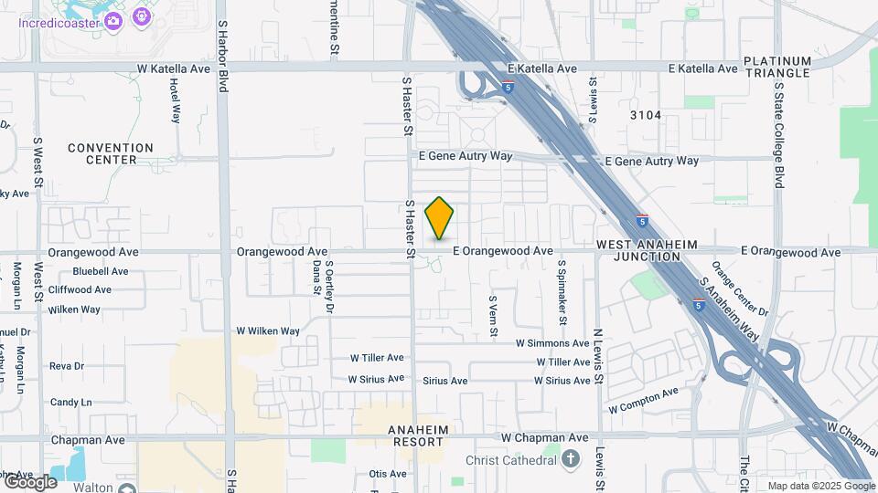 205 Orangewood Ave Map and Location Details