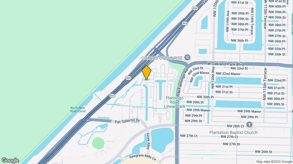 12675 NW 32nd Ct Map and Location Details