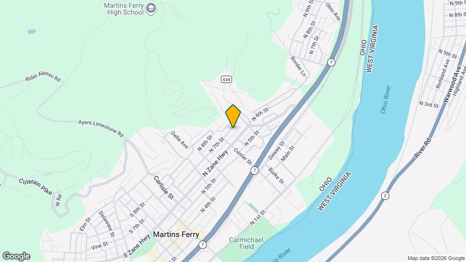 520 N 7th St Mapa y Detalles de la Ubicación