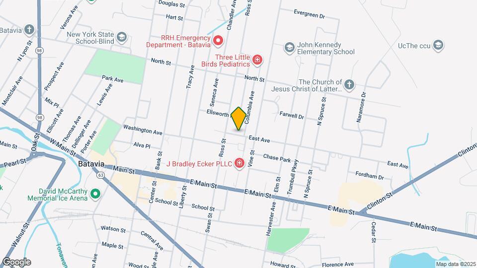 9 East Ave, Unit 1 Map and Location Details