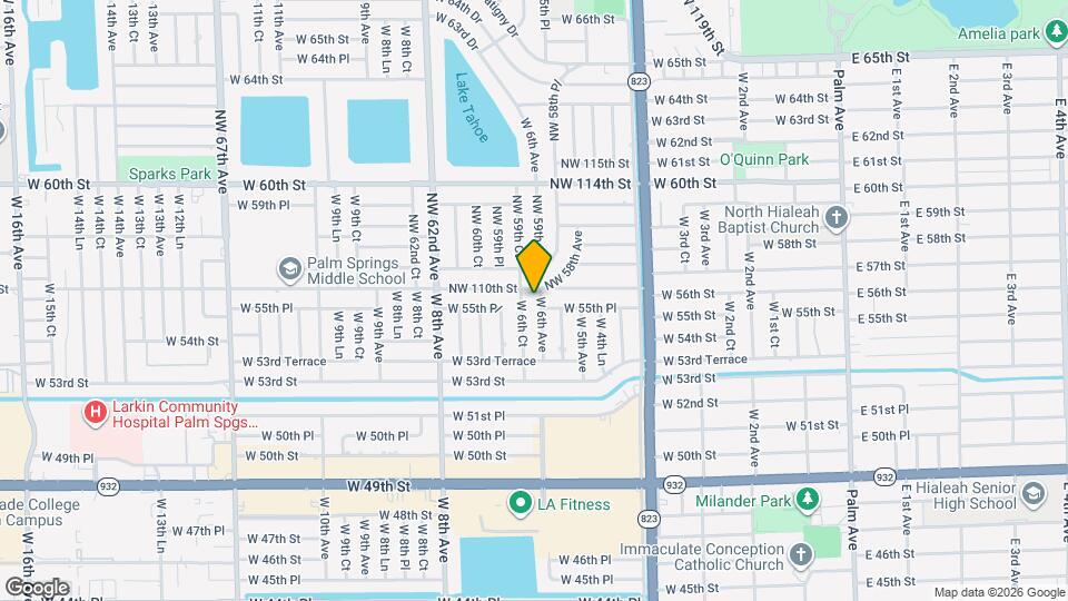 5560 W 6th Ave Map and Location Details