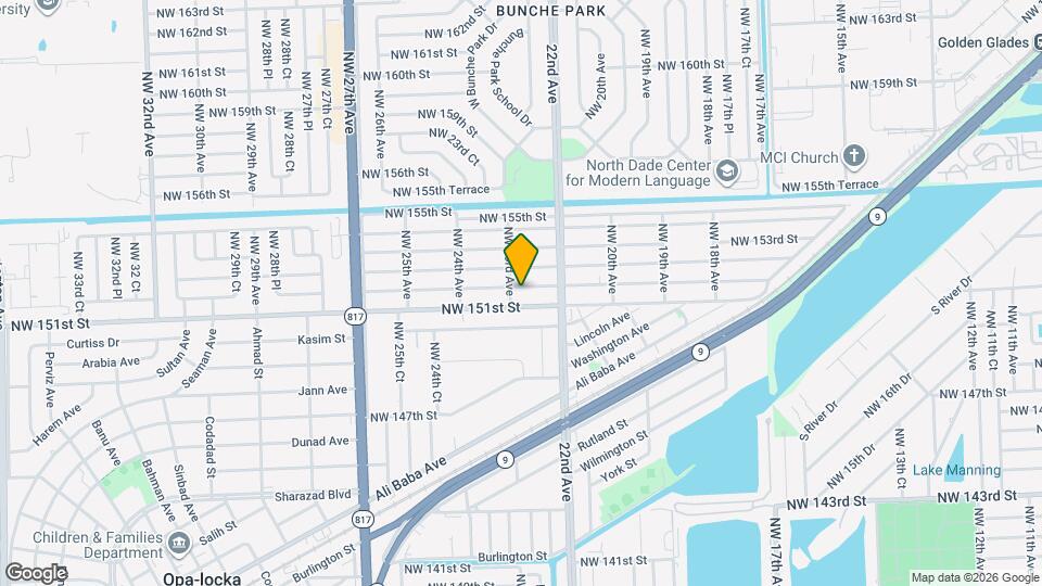 2282 NW 152nd St Map and Location Details