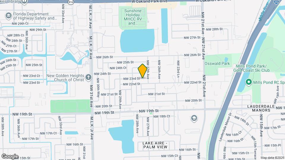 2730 NW 23rd St Map and Location Details