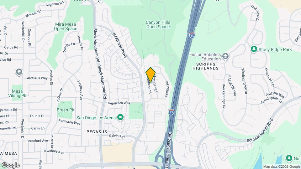 9888 Dauntless St Map and Location Details