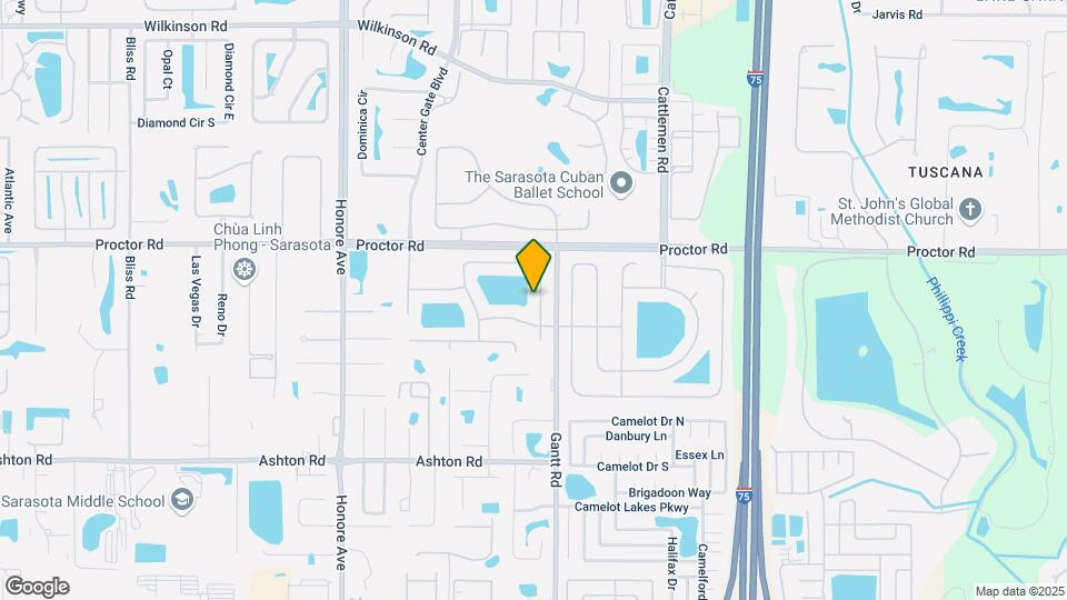 4974 Cedar Oak Way Map and Location Details