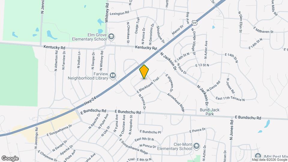 18425 E Arrowhead Ln Mapa y Detalles de la Ubicación