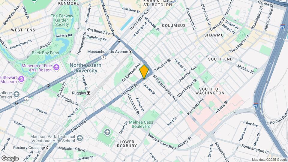 806 Tremont St Map and Location Details