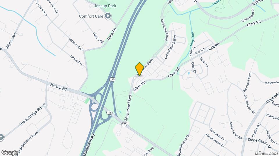 2719 Amber Crest Rd Map and Location Details