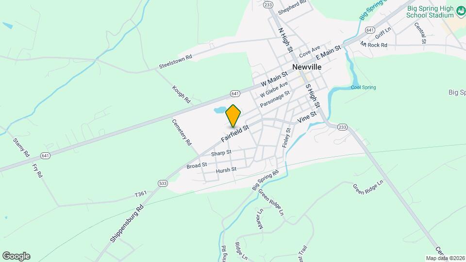 102 Fairfield St Map and Location Details