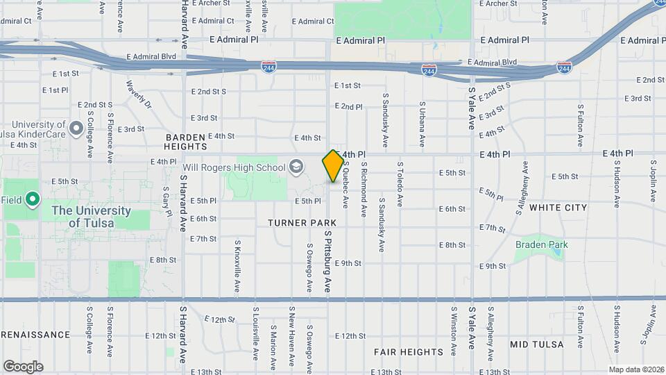 471 S Pittsburg Ave Map and Location Details