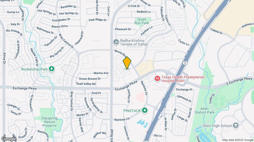 1027 Stockton Dr Map and Location Details
