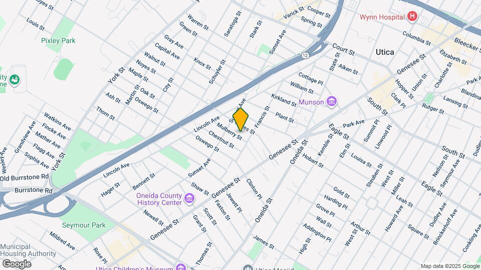 710 Mulberry St Map and Location Details