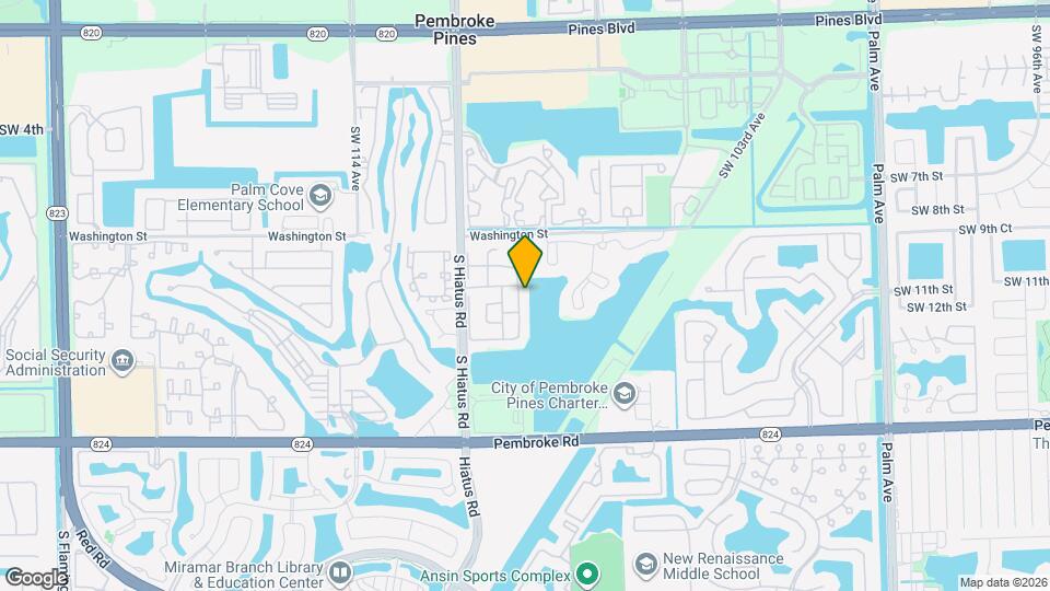 1131 SW 109th Ave Map and Location Details