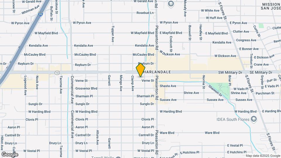 215 Verne St Map and Location Details