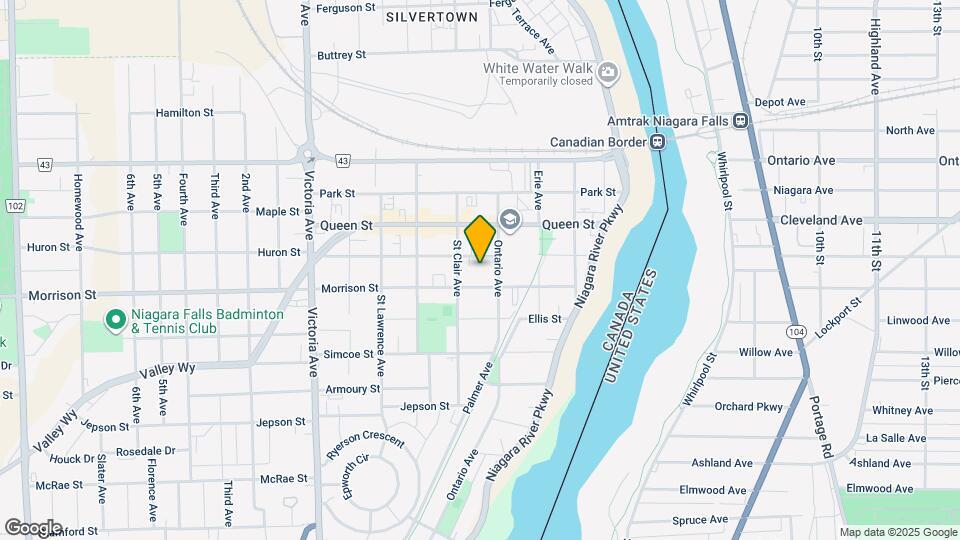 4422 Huron St Map and Location Details