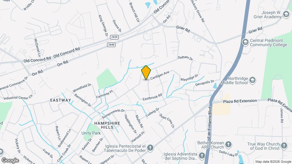 6809 Cardigan Ave Mapa y Detalles de la Ubicación