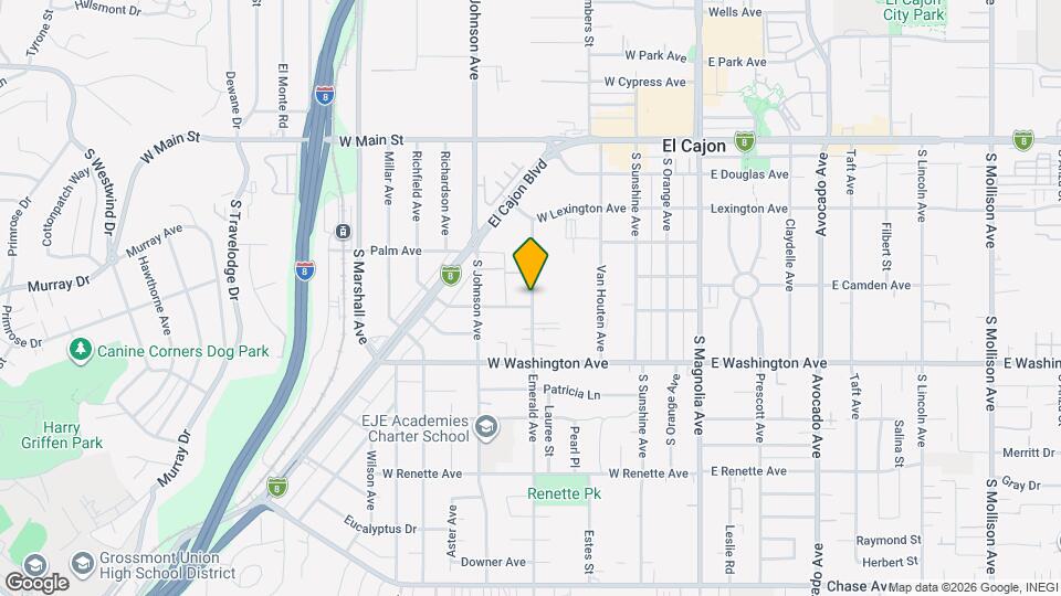 580-608 Emerald Ave Mapa y Detalles de la Ubicación
