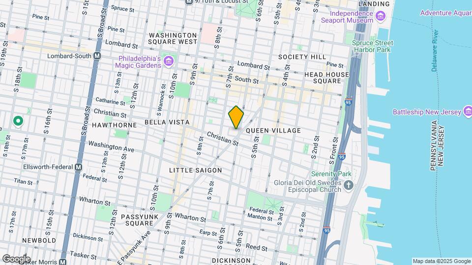 808 S 6th St, Unit 1A Map and Location Details